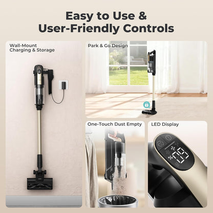 Candy Cordless Stick Vacuum Cleaners，CDS-CS0201D(B)US-HF3