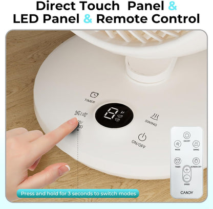 Candy Table Fan & Remote Control CDS-FED2050T(W)-US