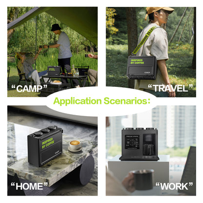 Candy Portable Espresso Machine with Strap LSCF-SA103(B)