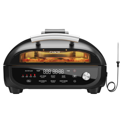 Candy Indoor Grill & Air Fryer CAF-502-US